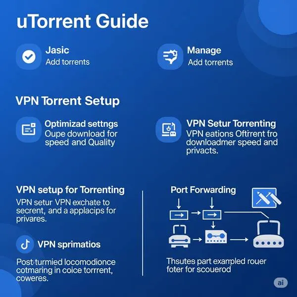 uTorrent 사용법과 VPN 설정 가이드