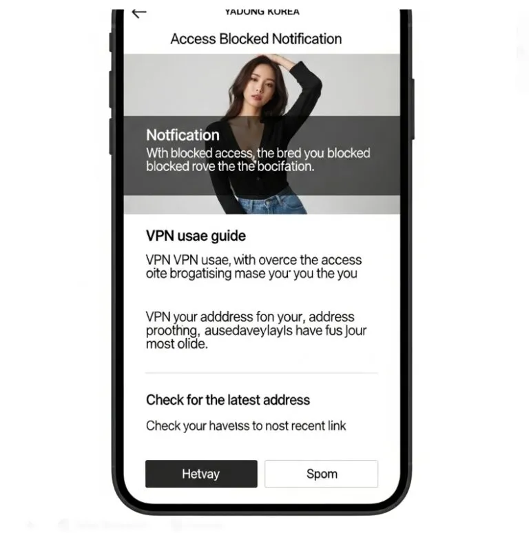야동코리아의 접속 차단 안내 페이지 야동코리아의 접속 차단 안내 페이지