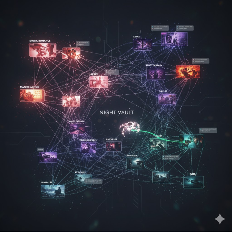 검색엔진 크롤러가 링크모음사이트를 탐색하는 모습을 시각화한 그래픽. 검색엔진 크롤러가 링크모음사이트를 탐색하는 모습을 시각화한 그래픽.