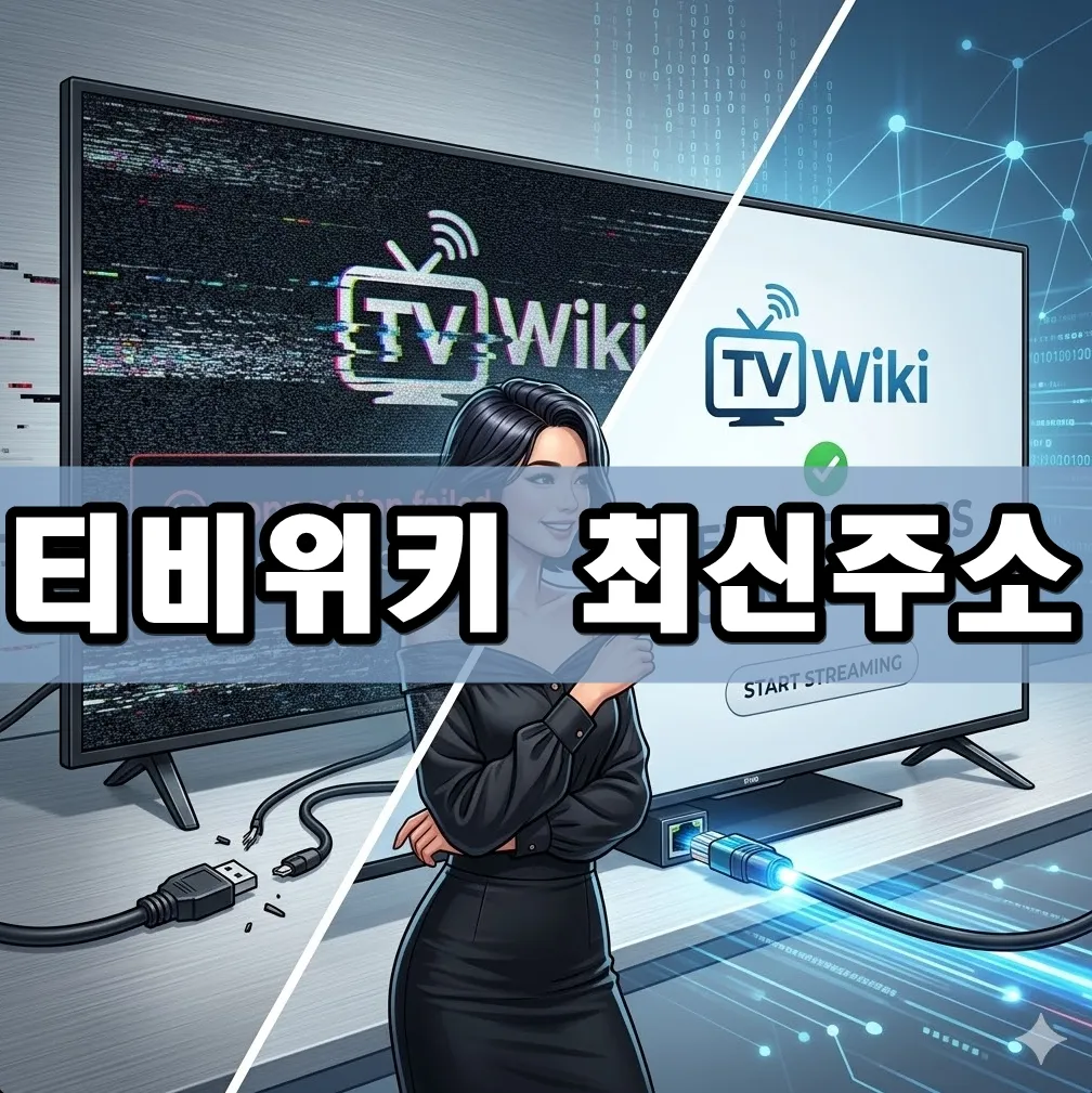 티비위키 최신주소 표지 티비위키 최신주소 표지