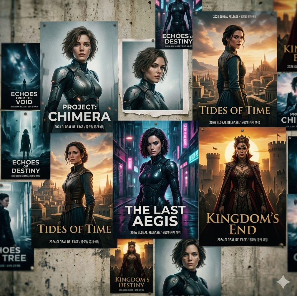 2026년 공개 예정인 글로벌 대작 드라마와 영화들의 포스터가 나열된 고화질 콜라주 2026년 공개 예정인 글로벌 대작 드라마와 영화들의 포스터가 나열된 고화질 콜라주